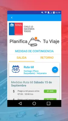 Planifica tu Viaje android App screenshot 5